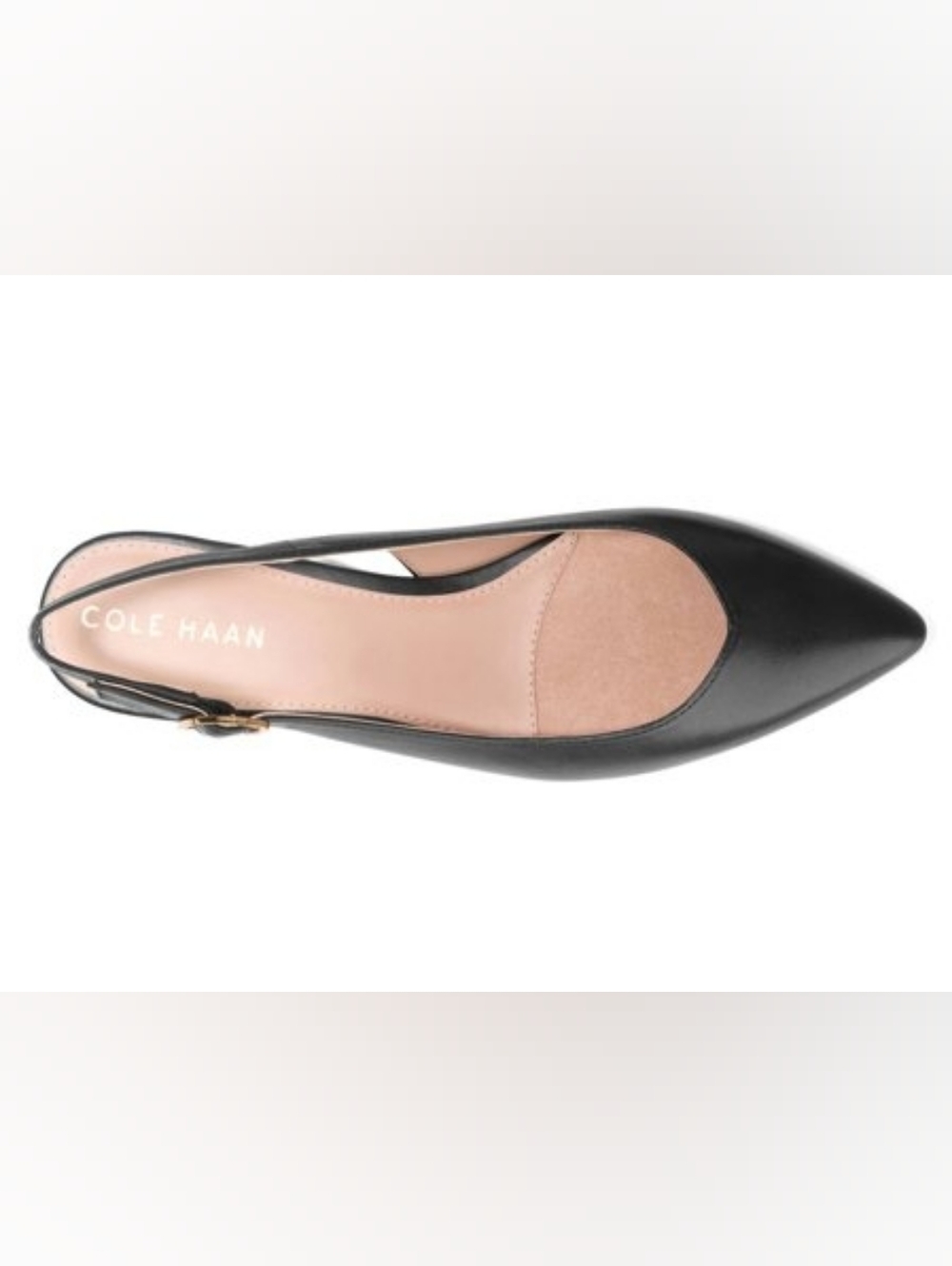 NEW COLE HAAN | $150 Mazie Leather Slingback Flats - Picture 6 of 6